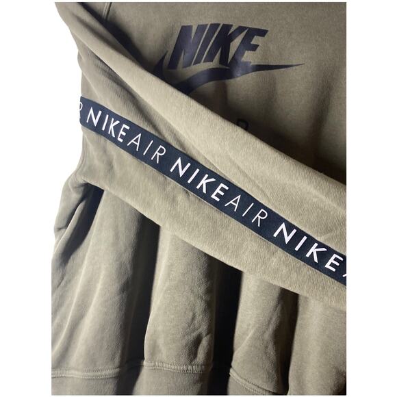 Nike Green Hooded Pullover Sweatshirt - M - Picture 2 of 5